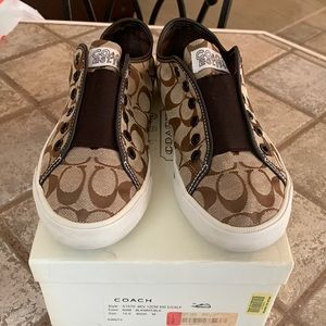 Coach signature loafer tennis shoe